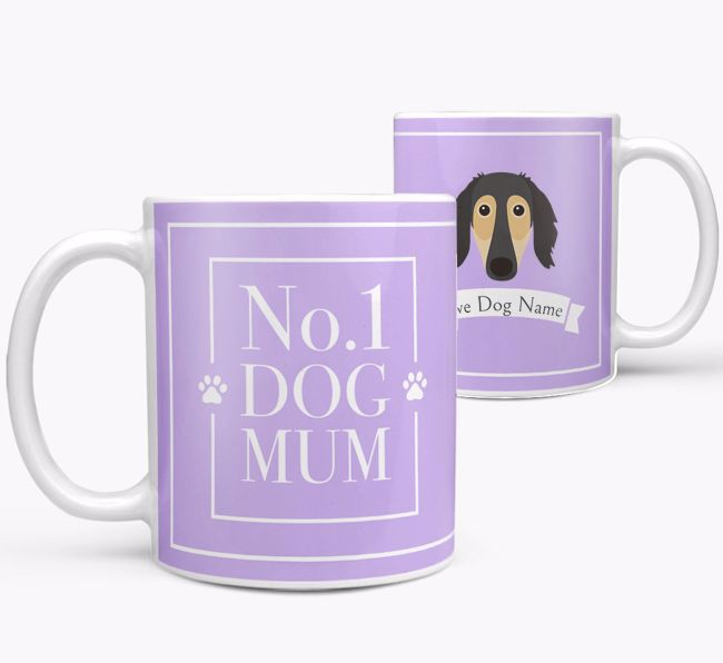 Personalised 'No.1 Mum' Mug from your {breedFullName}